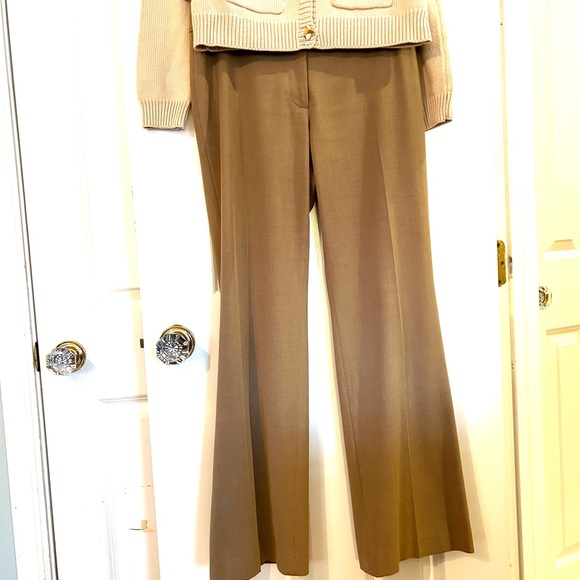 Ann Taylor Loft Tan Marisa Trouser Pants - Picture 4 of 11